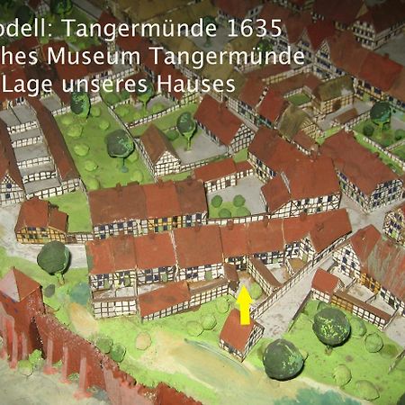Ferienhaus Marktstrasse Tangermünde Esterno foto
