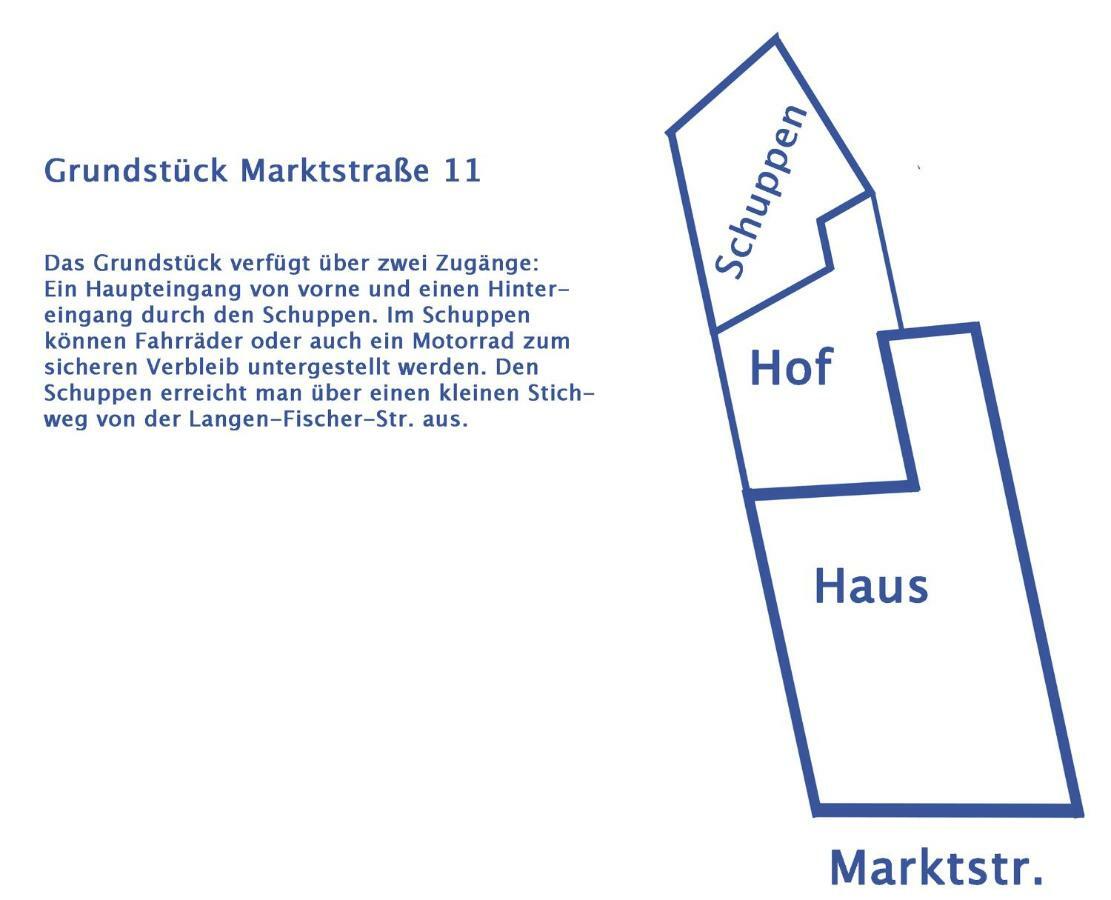 Ferienhaus Marktstrasse Tangermünde Esterno foto